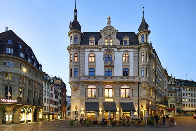 Fassade Hotel Märthof Basel