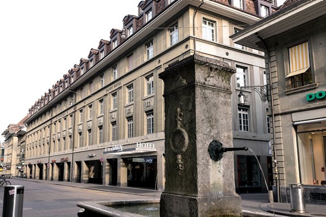 Fassade Hotel Savoy Bern