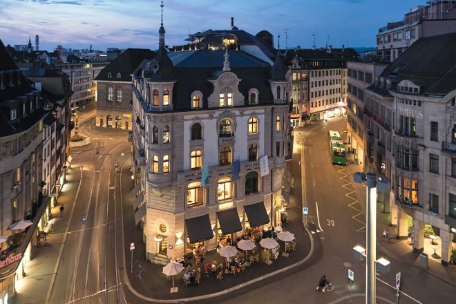 Aussenansicht Hotel Märthof Basel