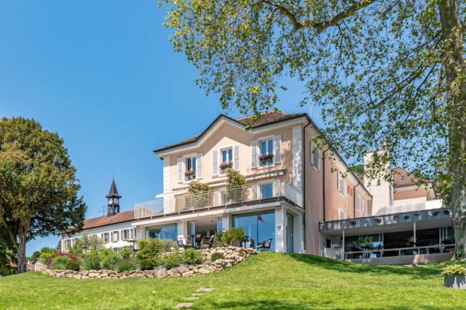 Fassade Hotel du Léman